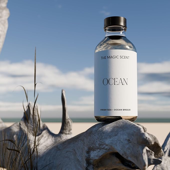 The Magic Scent Ocean Diffuser Oil - Hotel & Home Luxury Scents Inspired by Bali Resort - Oil Scents for Home Designed for Use in All Diffusers - 8.5 fl oz, 250 mL