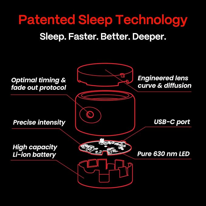 Helight Red Light Therapy Sleep Device Family Bundle – 630nm Pure Red Light Lamp Sleep Aid to Support Deep Relaxation – Rest Lamp Backed by Science for Adults & Kids Bedrooms - Pack of 2