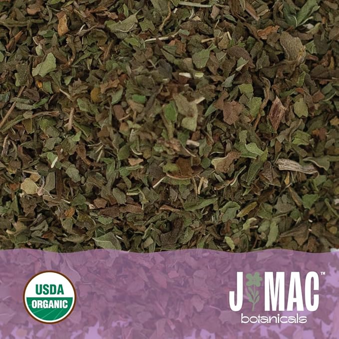 J Mac Botanicals Organic Peppermint Leaf Tea