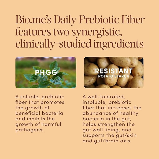 Daily Prebiotic Fiber Powder Chocolate - 7g Per Serving - Soluble & Insoluble Fiber Supplement Powder for Women & Men - Digestive Health & Gut Health - GLP-1 Friendly, Sugar Free - 30 Servings
