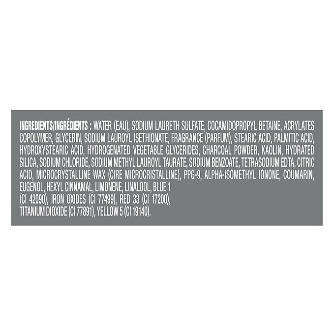 DOVE MEN + CARE Elements Body Wash Charcoal + Clay, Effectively Washes Away Bacteria While Nourishing Your Skin, Gray, 18 Fl Oz (Pack of 2)