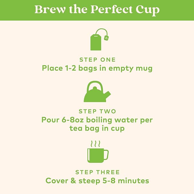 ORGANIC INDIA Tulsi Moringa Tea Bags - Holy Basil, Lemongrass, Moringa Leaves, Stress Relieving & Nourishing, Immune Support Tea, Vegan, Certified Organic, Caffeine-Free - 18 Infusion Bags, 6 Pack