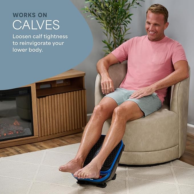 LifePro Foot Massager for Neuropathy - Relaxing Calf and Foot Therapy with Heat Option for Maximum Soothing Relief - Massager for Blood Circulation and Revitalization