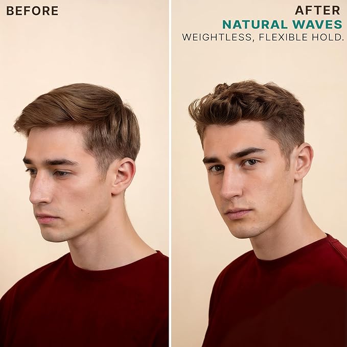 Beauty by Earth Sea Salt Spray for Men & Women - Texture Hair Spray for Adding Volume & Beachy Waves, USA Made with Organic Ingredients
