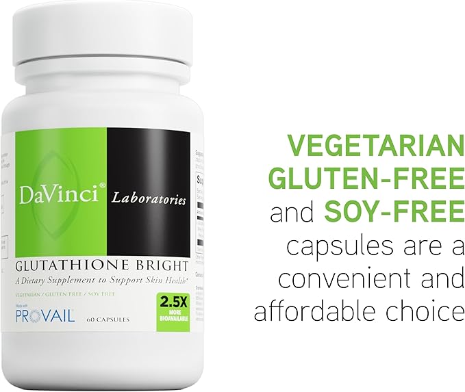 DAVINCI Labs - Glutathione Bright - 60 Capsules