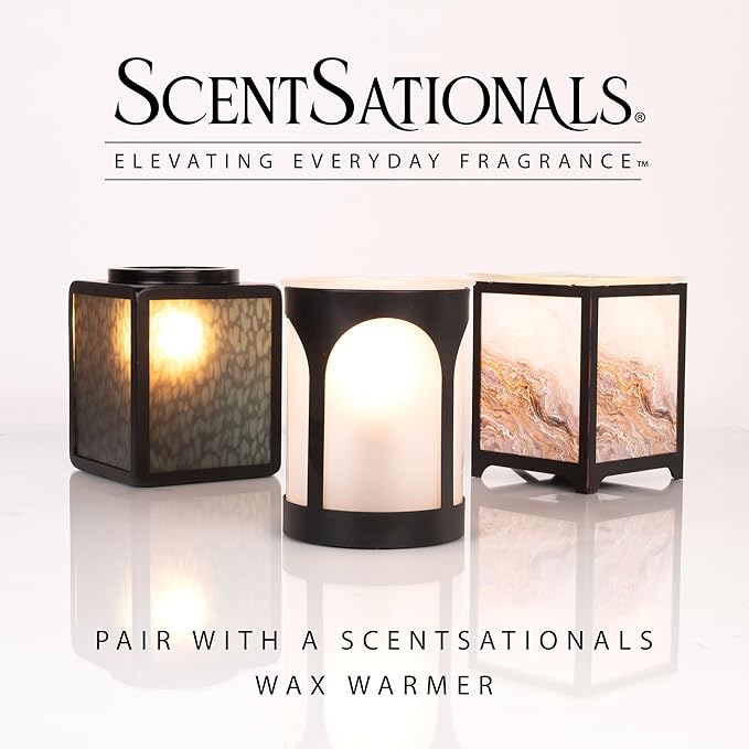 Scentsationals Wax Melts, Wax Cubes Strong Scent – Getaway Collection Kyoto Spa – Long Lasting Scented Melts for Warmer, 10oz (24-Cubes)