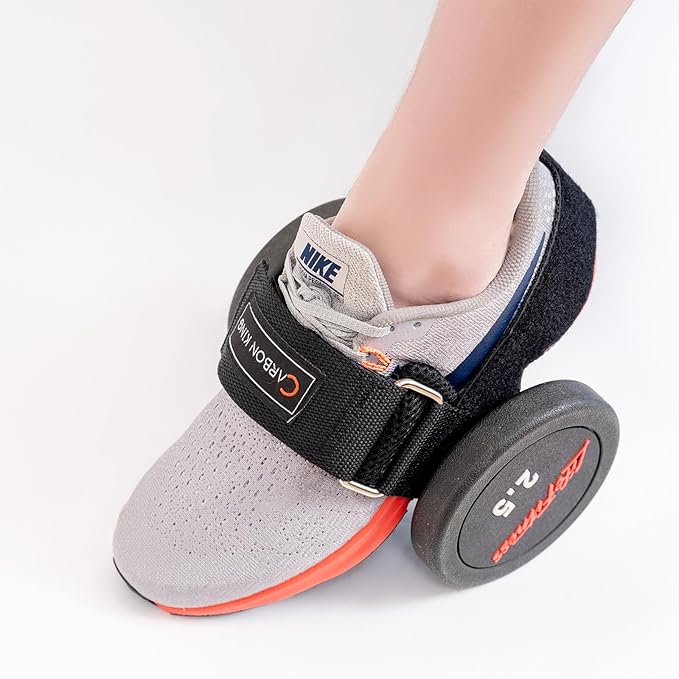 Feet Weight Lifting,Foot Dumbbell Attachment,Tibialis Trainer,Foot Weights for Exercise,Leg Lift Exercise Equipment Dumbbell Ankle Strap