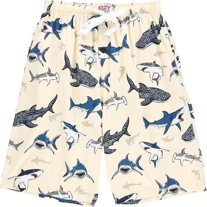 Lazy One Pajama Shorts for Men, Men's Pajama Bottoms, Sleepwear