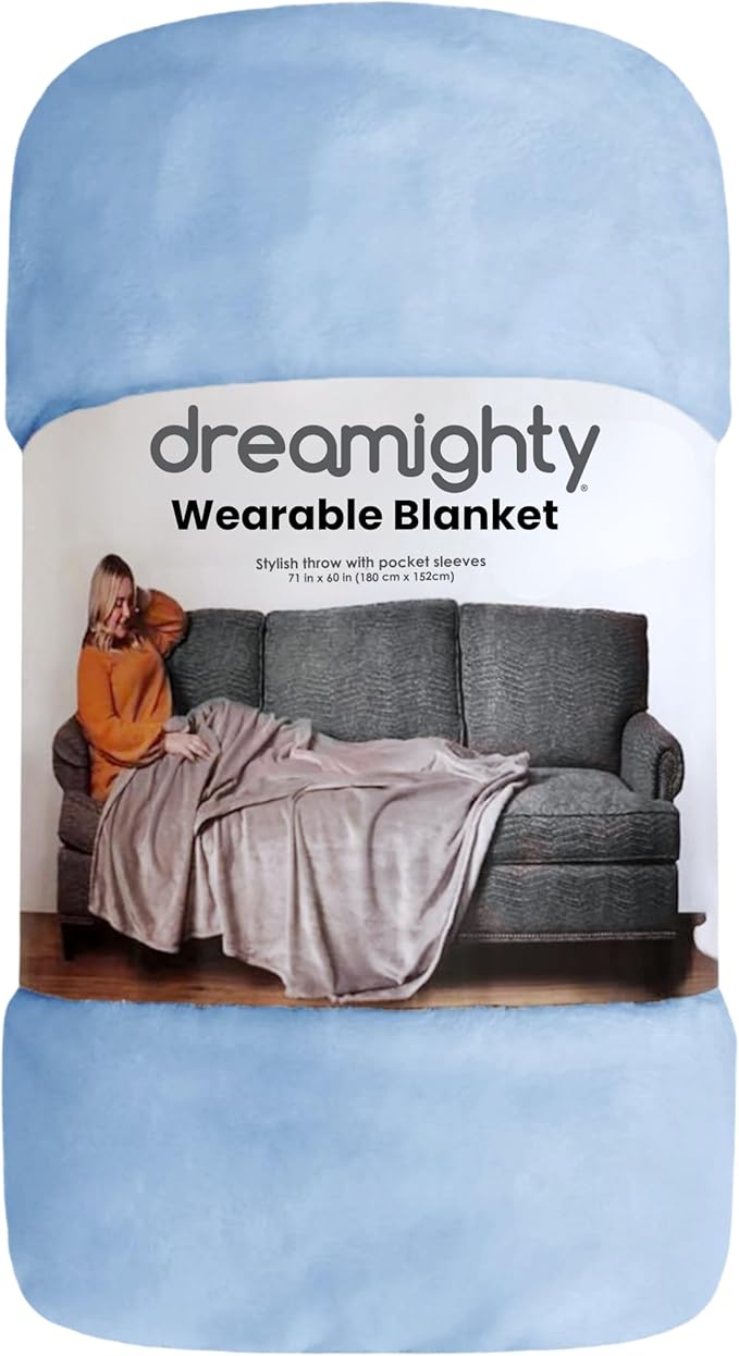 Wearable Blankets for Women, Adult Wearable Blanket Men, Top Christmas Gifts for Women, Wife Birthday Gift Ideas