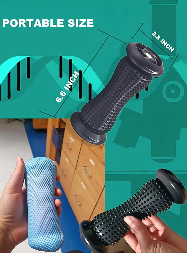 Manual Foot Massager Foot Roller Foot Reflexology Therapy Reach The Spleen and Relax The Nerves