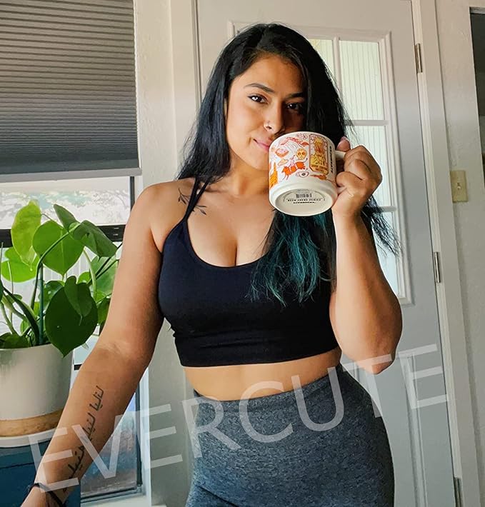 Evercute Cross Back Sport Bras Padded Strappy Criss Cross Cropped Bras for Yoga Workout Fitness Low Impact