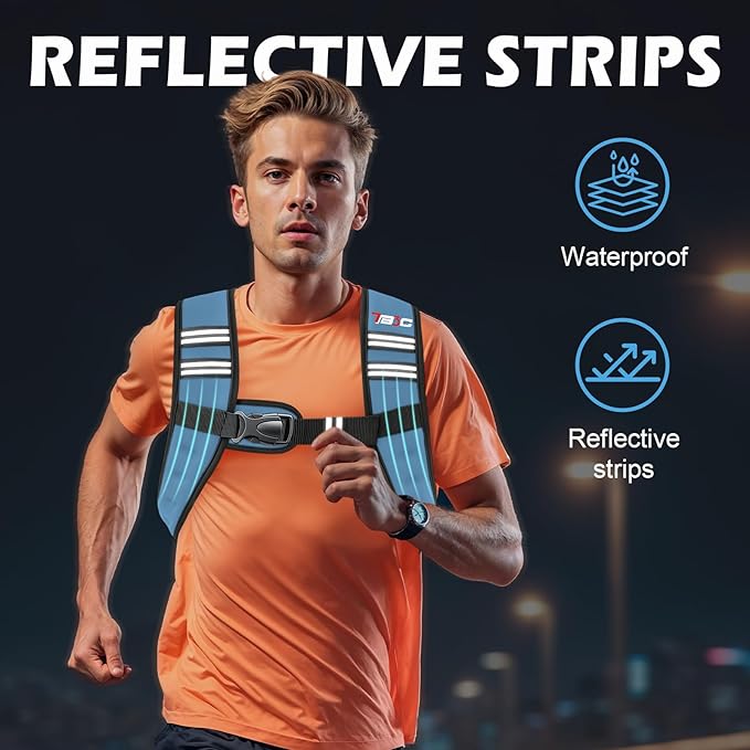 Weighted Vest Woman - 6lb/8lb/12lb/16lb/20lb/25lb/30lb Womens Weight Vest for Walking, Strength Training Weight Vests for Men, Reflective Stripe Fitness Vest for Workout Running Jogging