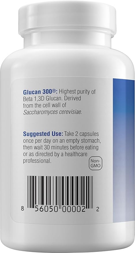 Transfer Point Immune Support Supplement Highly Purified Beta 1,3D Glucan (Pack of 3-500 mg b-glucan Fiber per Capsule)