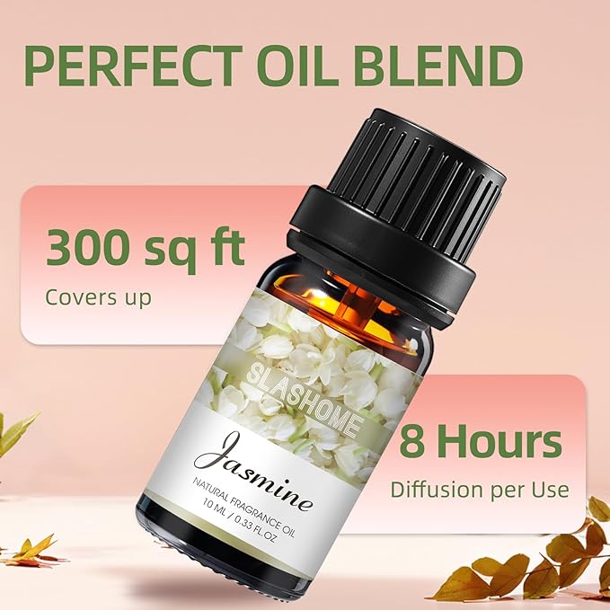 Women Essential Oils Set | 8 Pcs Autumn Essential Oils for Diffusers for Home, Fragrance Oil for Candle, Aromatherapy Gift Set | Pumpkin Pie, Cinnamon, Apple Cider, Vanilla, Fall Leaf & More