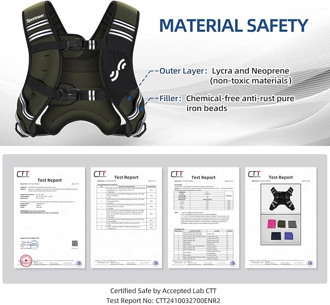 Sportneer Weighted Vest Woman: 8lb/12lb/15lb/20lb/25lb Weight Vest with Detachable Phone Bag, Adjustable Women Weighted Vest Rucking Vest for Walking Strength Training Muscle Building Weight Loss