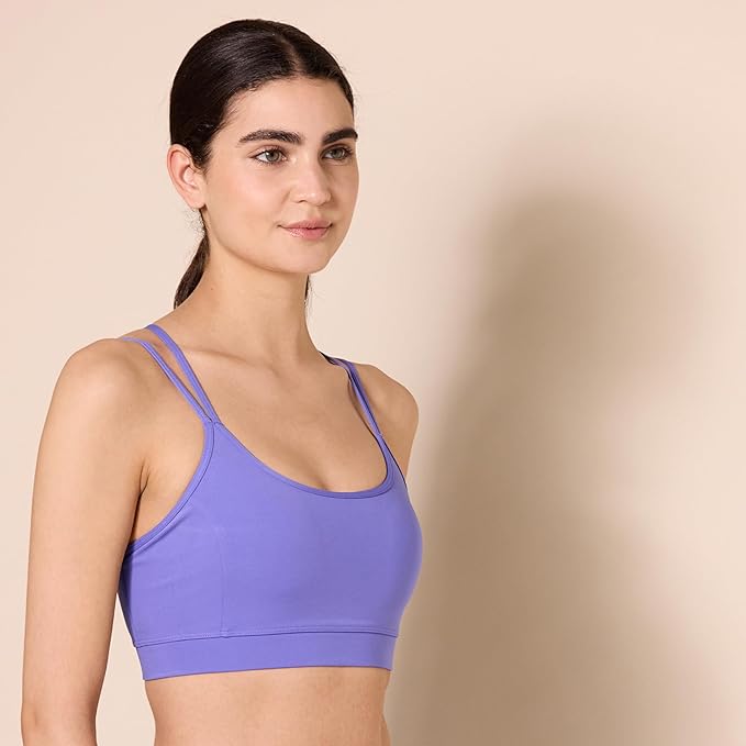 Amazon Essentials Womens Active Sculpt Light Support Strappy Back Sports Bra