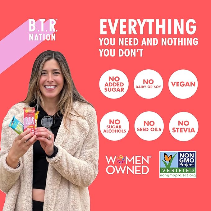 B.T.R. Nation Keto Superfood Protein Bars - Plant Based and Free of Sugar Alcohols | (12) Bar Variety Pack | Gluten Free, and Boosted with Powerful Superfoods!