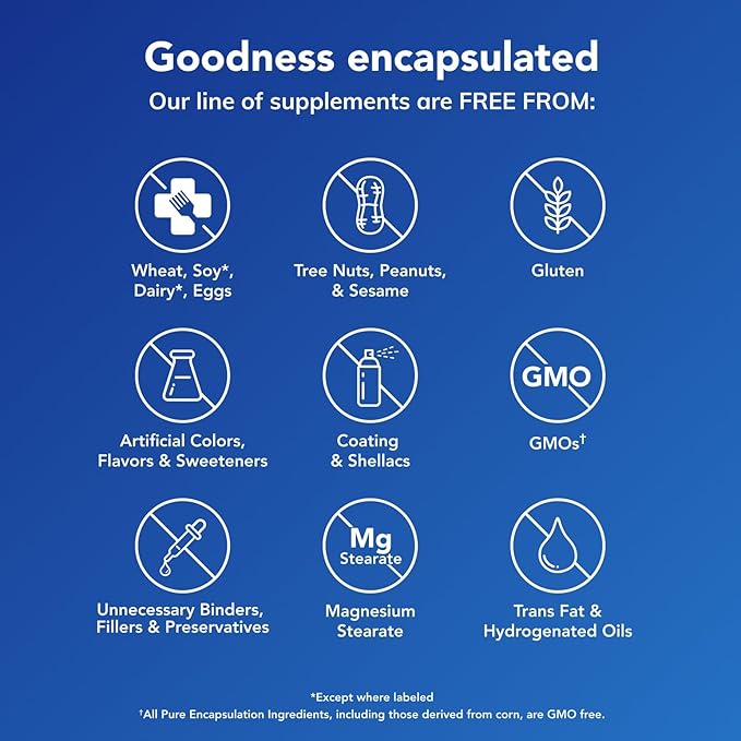Pure Encapsulations Melatonin 20 mg - Not Intended for Sleep Support - for Immune System & Healthy Cells - 99.5% Purity Melatonin - Gluten Free & Non-GMO - 60 Capsules