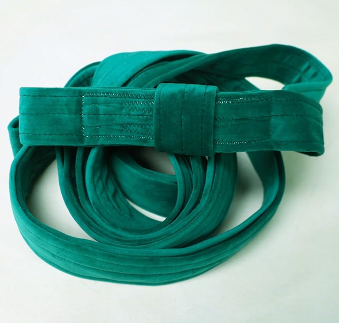 9ft 2.75m Aerial Straps Ropes Yoga Aerial Acrobatics Body Aerial Loop Trapeze Circus Apparatuses Equipment Three-Layer Straps 1 pairs