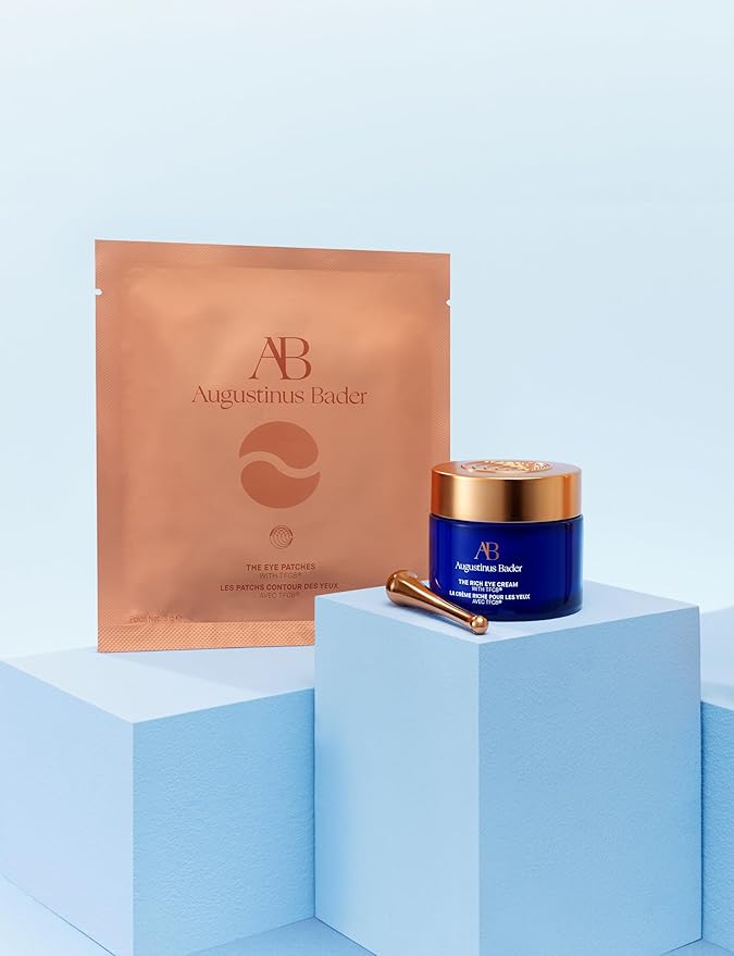 Augustinus Bader The Rich Eye Cream – Luxury Anti-Aging Eye Treatment – Intensively Hydrates, Firms & Smooths Fine Lines – Reduces Puffiness & Brightens Under-Eye – 15 ml / 0.5 fl oz