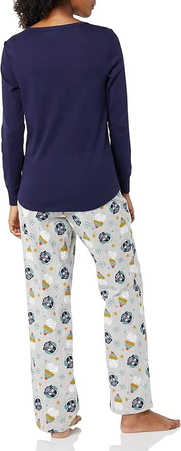 Amazon Essentials Disney | Marvel | Star Wars Women's Flannel Pajama Sleep Sets