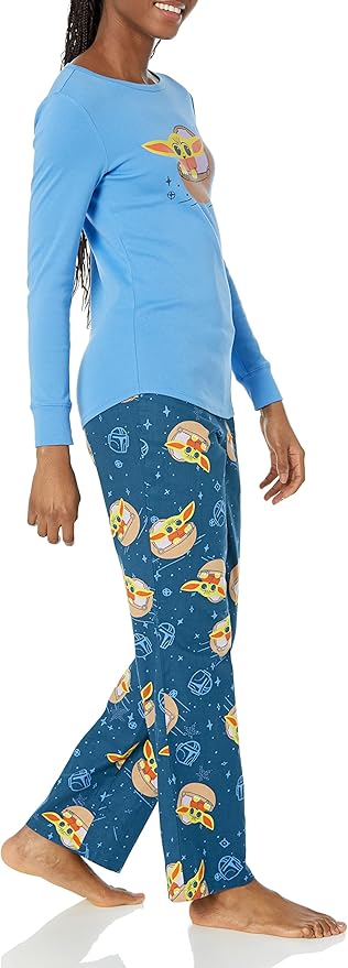 Amazon Essentials Disney | Marvel | Star Wars Women's Flannel Pajama Sleep Sets