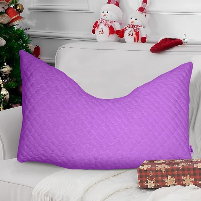 Shredded Memory Foam Pillows – Adjustable Loft, Orthopedic Support for Side/Back Sleepers, Pressure Relief for Cervical Spine, Machine Washable (Queen Size)