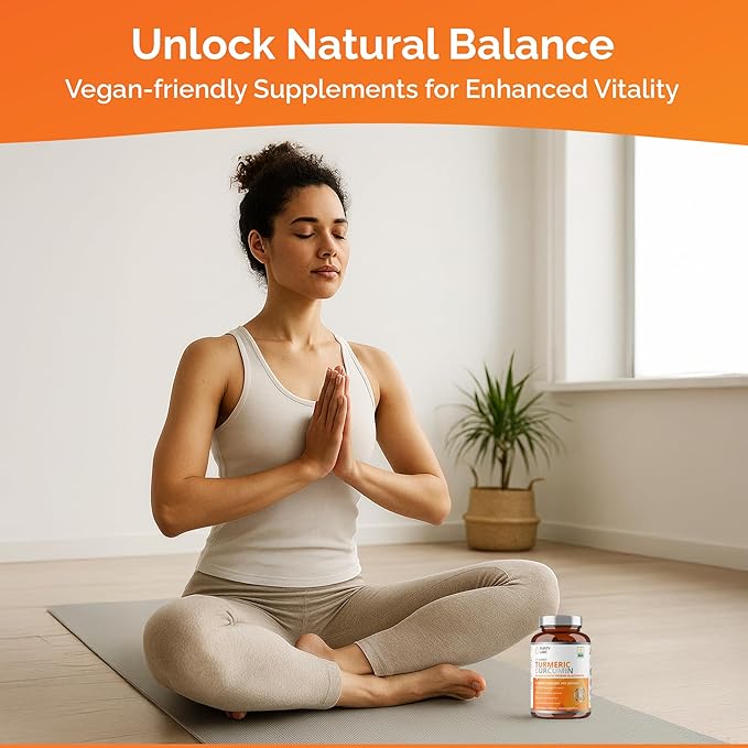 Purity Labs Organic Turmeric Curcumin Supplement with Piperine 2,250 MG/Serving | 95% Curcuminoids Turmeric Supplements, Antioxidant Joint Pain Relief, Muscle & Brain Support | Non-GMO - 120 Capsules