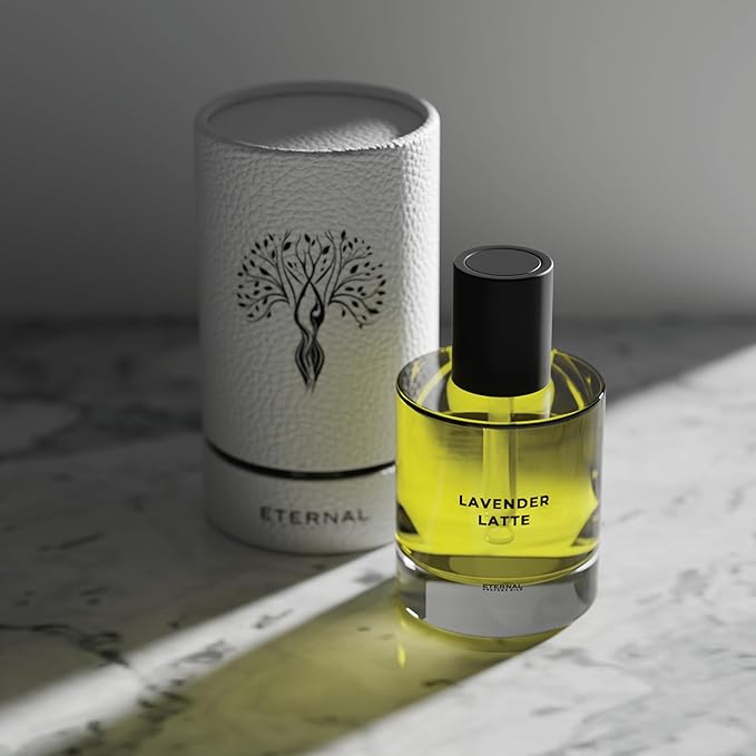 Lavender Latte Perfume Oil Inspired by G0ddess B Real | Long Lasting Perfume Oil for Women and Men (Unisex) - 50ml with 30ml Lavender Latte (Pack of 2)