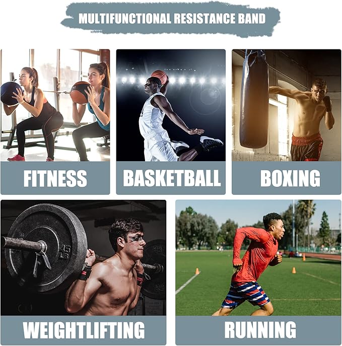 YNXing Speed Strength and Agility Resistance Bands