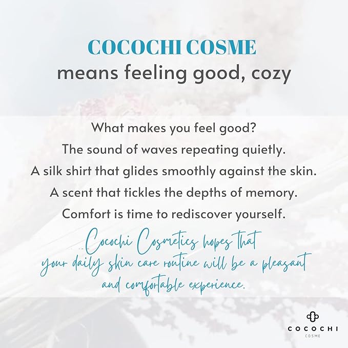 COCOCHI 5 Sheet 2-STEP Facial Mask Sheet for Dry, Sensitive Skin for Women with Vitamin C Serum, Face Sheet Mask by Collagen, Ceramide & Peptide, Hydrating Face Mask from Japan, AG Ultimate OCEAN