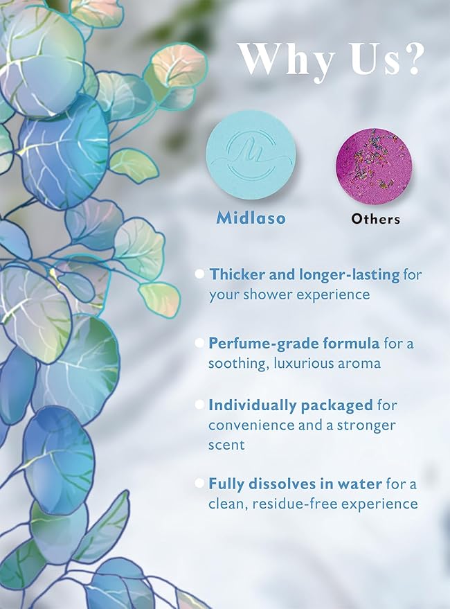 Shower Steamers Aromatherapy - Valentine's Day Gifts for Women, 6 pcs Peppermint Self Care Bath Bombs with Natural Essential Oils, Relaxation Spa Gifts for Teen Girl&Mom&Sister&Bridesmand&Friend, Pink
