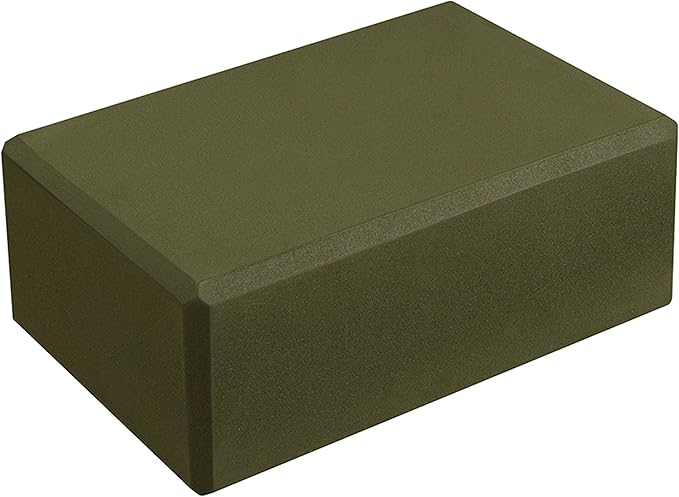 Sunshine Yoga 4" Yoga Block, 6 Pack Bulk EVA Foam Yoga Blocks, Firm and Supportive Yoga Brick, Balance Foam for Stretching, Pilates, and Workout, 4" x 6" x 9"