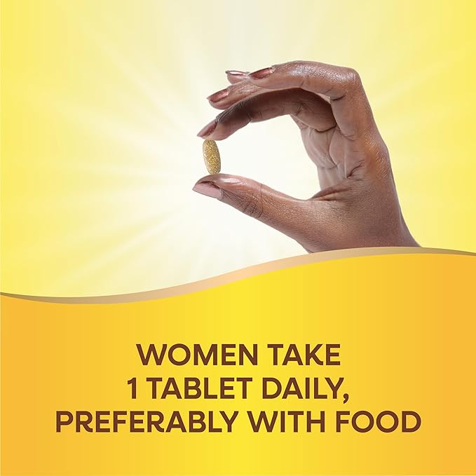 Nature’s Way Alive! Women’s Ultra Potency Complete Multivitamin, High Potency B-Vitamins, Energy Metabolism*, 60 Tablets