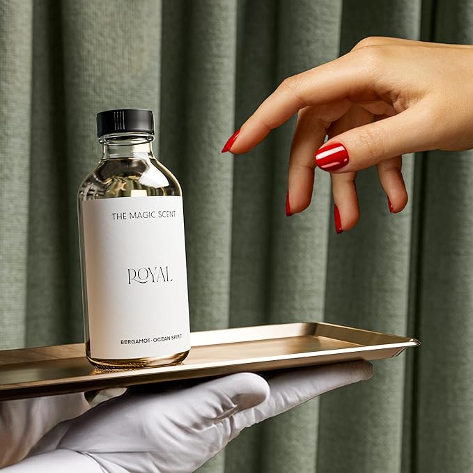 The Magic Scent Royal Hotel Diffuser Oil - Cold-Air & Ultrasonic Scented Oils for Diffuser Inspired by The Ritz Hotel, London - Essential Oils for Diffusers Aromatherapy - 8.5 fl oz, 250 mL