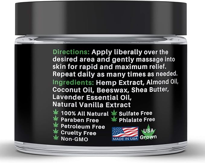 Medical Miracles 6000 MG Maximum Strength Healing Salve Use for HIPS, Joints, Neck, Back. Made with The Finest Available Ingredients