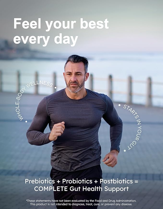 Complete Probiotic, Prebiotic, Postbiotic, GLP-1 Alternative with Akkermansia & Christensenella for Gas, Bloating, Gut Barrier & Microbiome Support – 78 Billion CFU – Enteric-Coated – 90 Count