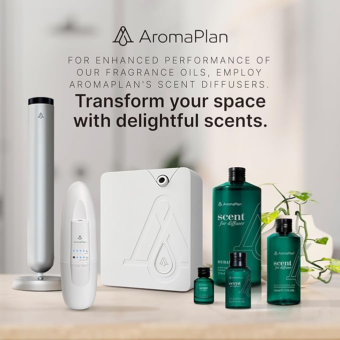 AromaPlan Hotel Scents Cozy Cashmere 5 Fl Oz (2 Pack), Luxury Aroma & Hotel Fragrance Diffuser Oil- Hotel Diffuser Oil for Aromatherapy- USA Made, Bigger Bottle, Bolder Aroma & Longer Lasting