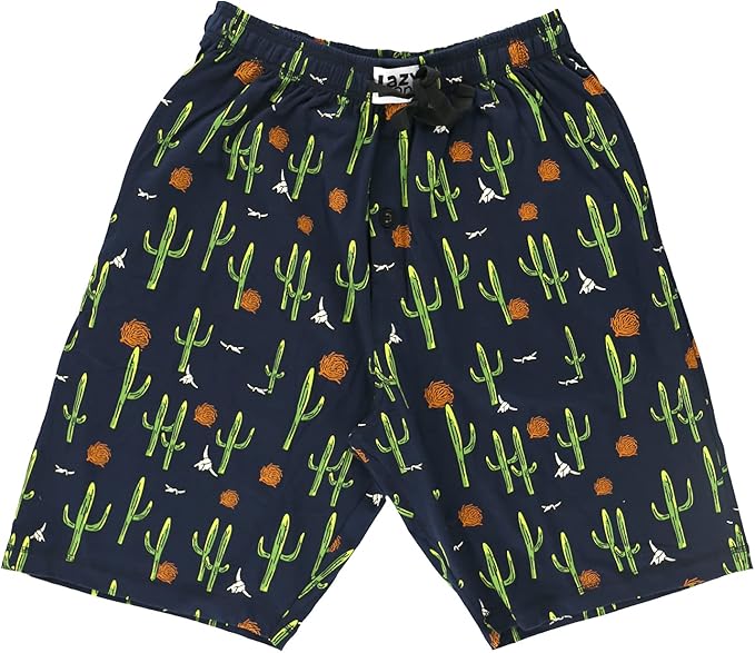 Lazy One Pajama Shorts for Men, Men's Pajama Bottoms, Sleepwear
