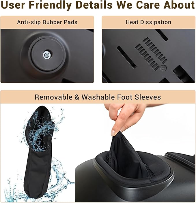 Mynt Foot Massager with Heat, FSA Eligible HSA Approved Shiatsu Foot Massager for Plantar Fasciitis & Daily Relaxation, Multi-Modes Feet Warmer with Remote Control Fits Up to 14, Gifts for Mom Dad
