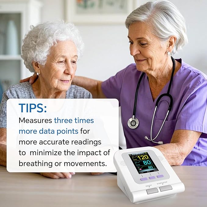 CONTEC Fully Automatic Upper Arm Blood Pressure Monitor 3 Mode 4 Cuffs Without Adapter Electronic Sphygmomanometer