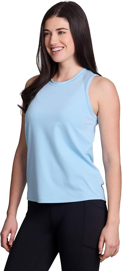 RBX Active Women's Workout Top with Breathable Mesh Panels, Quick Drying Gym Running Tank Top with Plus Sizes