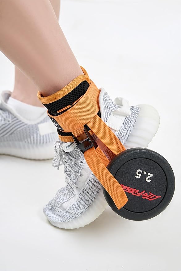Adjustable Adjustable Feet Dumbbell Attachment,Feet Weight Lifting-Foot Weights for Exercise, Leg Extensions,Tibialis Trainer,Leg Lift Exercise Equipment
