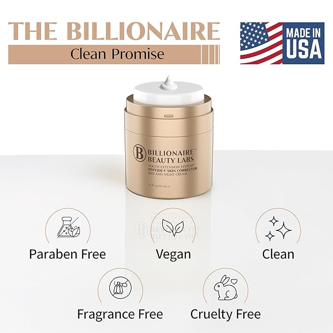Collagen Booster Peptide Cream with Hyaluronic Acid – Peptide Face Moisturizer for Women, Hydrating, Non-Greasy, for Firming, Smoothing, Younger-Looking Skin, Fragrance-Free