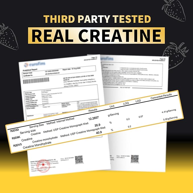Nutravita Creatine Monohydrate Gummies for Men & Women-5g of Creatine Monohydrate per Serving - Sugar Free,Vegan, Mango Flavor, 120 Count