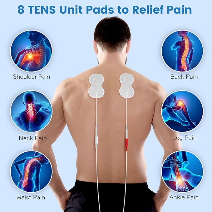 Creliver Foot Nerve Muscle Stimulator Pro, TENS & EMS Foot Massager for Neuropathy, Circulation and Body Pain Relief, Electric Feet Legs Blood Circulation Machine, FSA or HSA Eligible