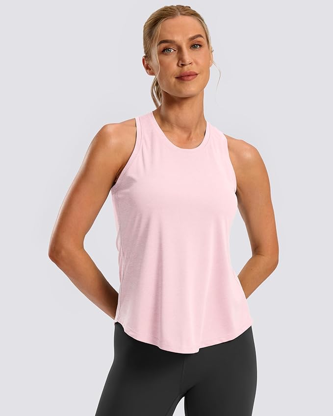 G Gradual Women's Workout Tank Tops Racerback Athletic Yoga Tops Loose Fit Sleeveless Running Gym Sports Shirts for Women