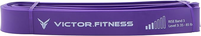 Rise Bands Heavy-Duty Exercise Resistance Band for Physical Therapy, Fitness, Muscle Development, Rehab, Mobility, Stretching, and More