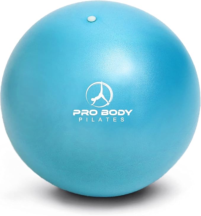 ProBody Pilates Small Exercise Ball - 9 Inch Workout Ball for Stability, Barre, Yoga, Core & Physical Therapy