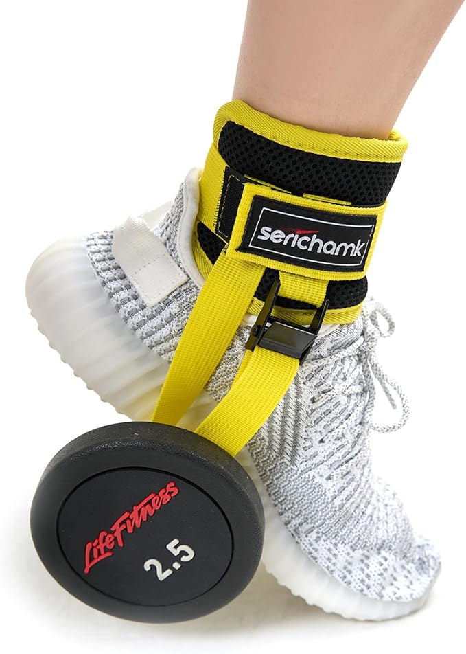 Adjustable Adjustable Feet Dumbbell Attachment,Feet Weight Lifting-Foot Weights for Exercise, Leg Extensions,Tibialis Trainer,Leg Lift Exercise Equipment
